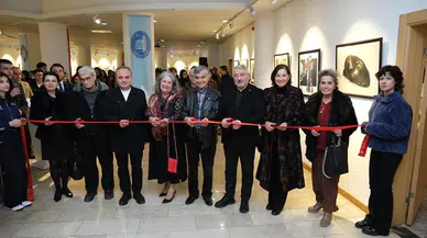 Basri Erdem’in Baskı Resim Sergisi Açıldı