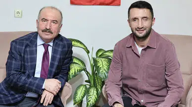 Çalgan ve Eşinden Gaziye Ziyaret