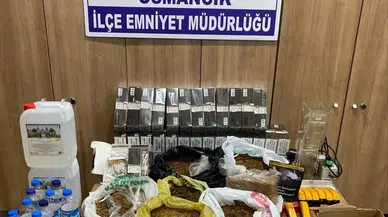 Çorum Polisi Binlerce Makaron Ele Geçirildi