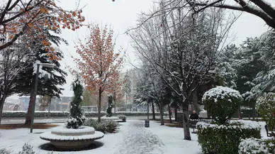 Çorum’da Kar Yağışı Etkisi