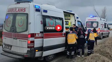 İskilip Yolunda Kamyonla Otomobil Çarpıştı: 2 Yaralı