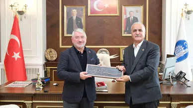 Kardeş Şehrin Başkanını Konuk Etti