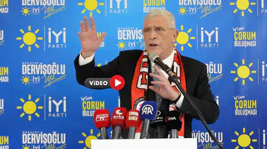 Müsavat Dervişoğlu Çorum’a Geldi