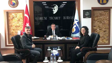 OKA Yetkililerinden Ticaret Borsası Ziyareti