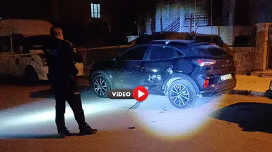 Park Halindeki Araca Kurşun Yağmuru