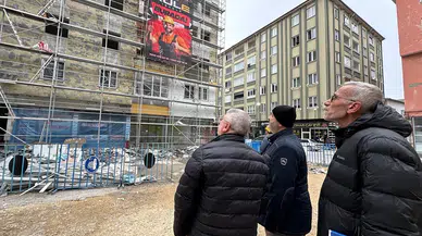 Zarar Gören Binaların Cepheleri Yenileniyor