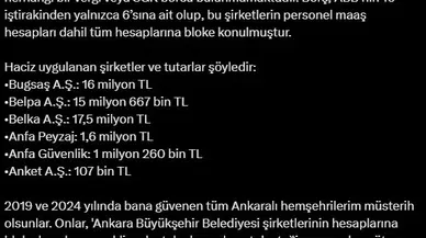 Ankara Büyükşehir Belediye Başkanı Yavaş’tan ’Hesaplara Bloke’ Açıklaması