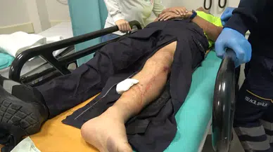 Antalya’da ’Dur’ İhtarına Uymayan 16 Yaşındaki Çocuk Motosikletle Polise Çarptı