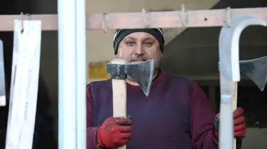 Balta Ustasının Ocak Başında Kış Mesaisi