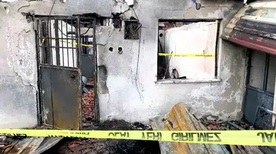 Bir Bayanın Öldüğü Kuşkulu Yangına Jandarma El Koydu