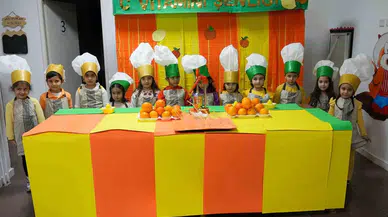 C Vitamini Şenliği’nde Minikler Eğlenceli Anlar Yaşadı