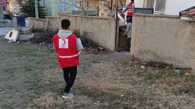 Kızılay'dan 65 Aileye Destek
