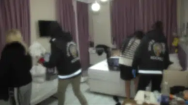 Fuhuş Operasyonunda 14 Kuşkulu Yakalandı, 10 Bayan Kurtarıldı