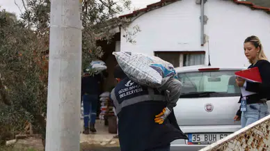 Güzelbahçe Belediyesinden Gereksinim Sahiplerine Kış Dayanağı