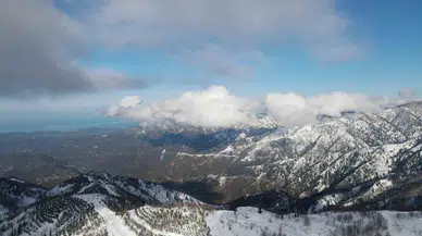 Handüzü Yaylası’nda Kar Cümbüşü