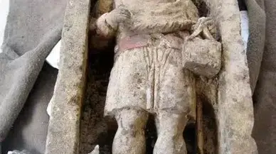 Isparta’da 7 Yıl Evvel Çalınan Tarihi Heykel Ankara’da Ele Geçirildi