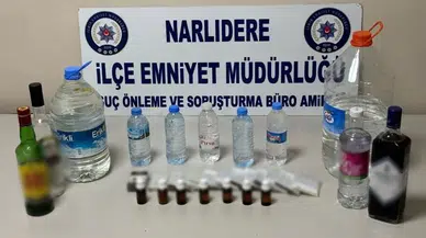 İzmir’de Yeni Yıl Öncesi Kaçak Alkol Operasyonu