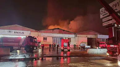 Kayseri’deki Fabrika Yangını 3 Saatte Söndürüldü