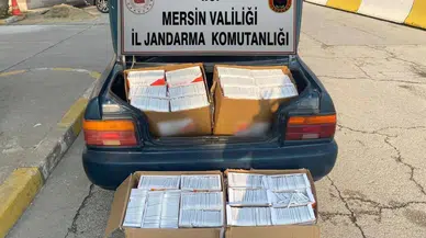 Mersin’de Kaçak Makaron Operasyonu: 4 Gözaltı