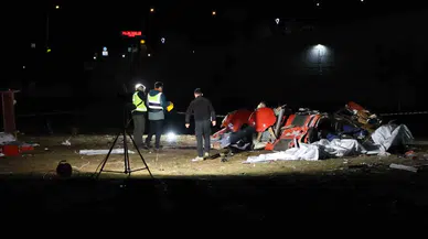 Muğla’daki Helikopter Kazasının Akabinde Kaza Kırım Grupları Olay Yerinde İnceleme Yaptı