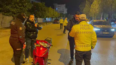 Plakasız Motosikletle Uygulamaya Girip Bekçiye ’Ben Hasım Sahibiyim, Ölürsem Mezarıma Sen Mi Geleceksin’ Dedi