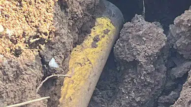 Posof’ta Toprak Kayması Doğalgaz Çizgisine Ziyan Verdi