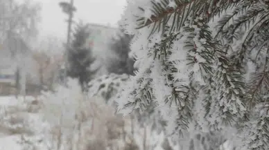 Sibirya Soğukları Ardahan’ı Dondurdu