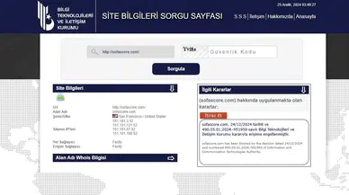 Sofascore’a Erişim Mahzuru Getirildi