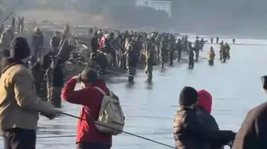 Sonu Aşan ’Firari Türk Somonları’ Gürcüler’in Ortasına Takıldı