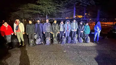 Tekirdağ’da 11 Kaçak Göçmen Yakalandı
