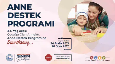 Üsküdar’da "Anne Dayanak Programı" Başlıyor