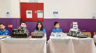 Yerli ve Ulusal Savunma Sanayii Eserleri Miniklere İlham Verdi