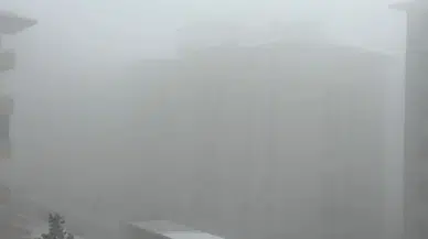 Yüksekova’da Sis Tesirli Oluyor