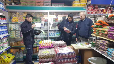 Bayat’ta Market Denetimleri