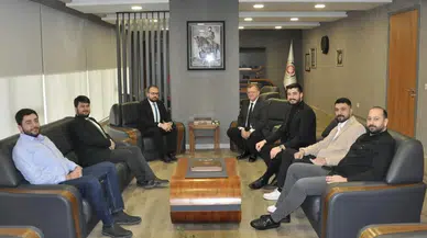 Genç İş Adamlarından TSO’ya Ziyaret