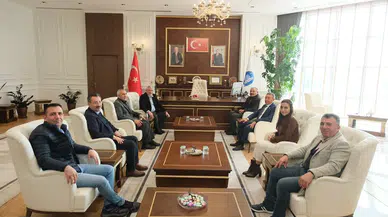 Hacı Bektaş Veli Anadolu Kültür Vakfından Aşgın’a Ziyaret