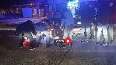 Hem Alkollü Hem Ehliyetsiz, Polise Aracına Çarpınca Yakalandı