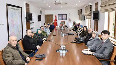 Hilal Apartmanı Sakinleri Vali Çalgan ile Görüştü