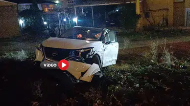 İki Araca Çarptı, Yara Almadan Kurtuldu