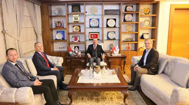İlahiyat Fakültesi’nden Vali Çalgan’a Ziyaret
