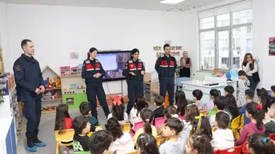 Jandarmadan Öğrencilere Sürpriz Ziyaret