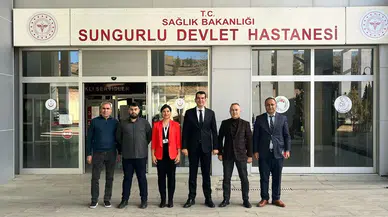 Kaymakam Köksal’dan Hastane Ziyareti
