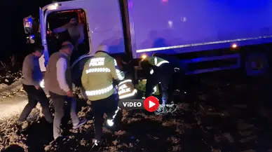 Kazaya Müdahale Eden Polise Kamyon Çarptı