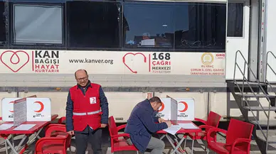 Kızılay Kan Bağışı Kampanyası Başlattı