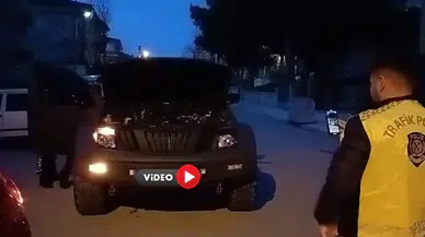 Polis Sireniyle Gezerken Yakalandı, Rekor Ceza Kesildi