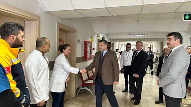 Sağlık Çalışanlarının Yeni Yılını Kutladı