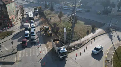 YEDAŞ Kavşağında Şerit Sayısı Artıyor