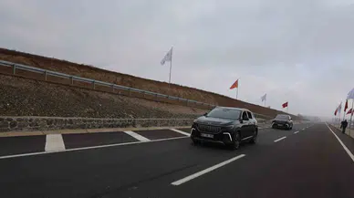 Açılışı Yapılan Yolda Birinci Çeşit Togg’la Test Edildi