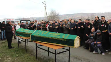 Amasya’daki Göçükte Hayatını Kaybeden 2 Kişi Son Seyahatine Uğurlandı