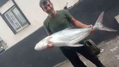 Amatör Balıkçının 30 Kiloluk Balık Heyecanı 13 Bin TL’lik Telefona Mal Oldu